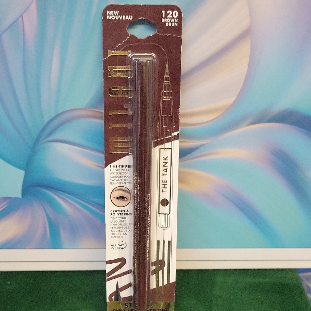 Milani The Tank 120 Brown Eyeliner Pen New Sealed Package 0.55ml